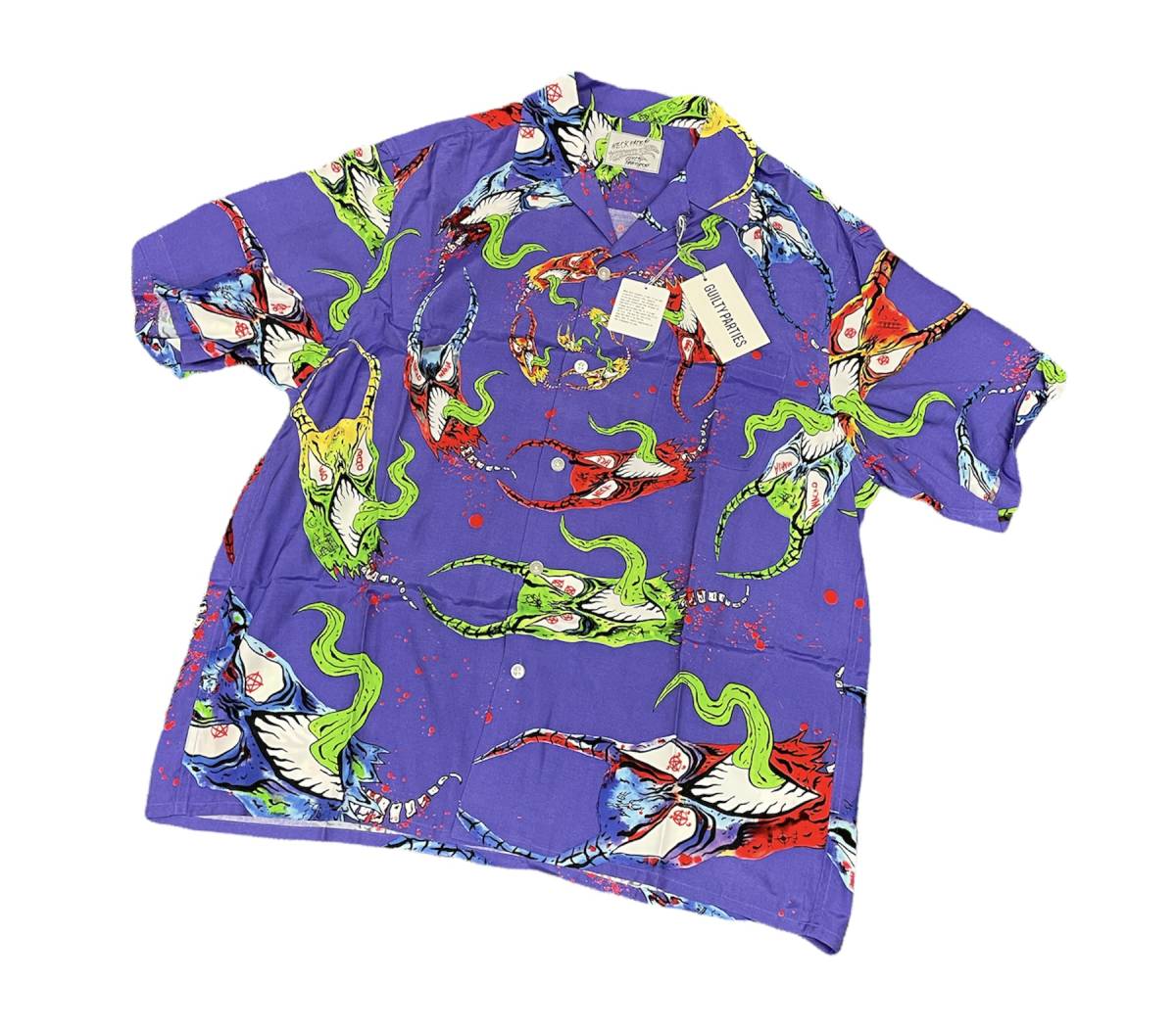 6周年記念 定価47300円 新品 □ WACKO MARIA 21SS HAWAIIAN SHIRT TYPE