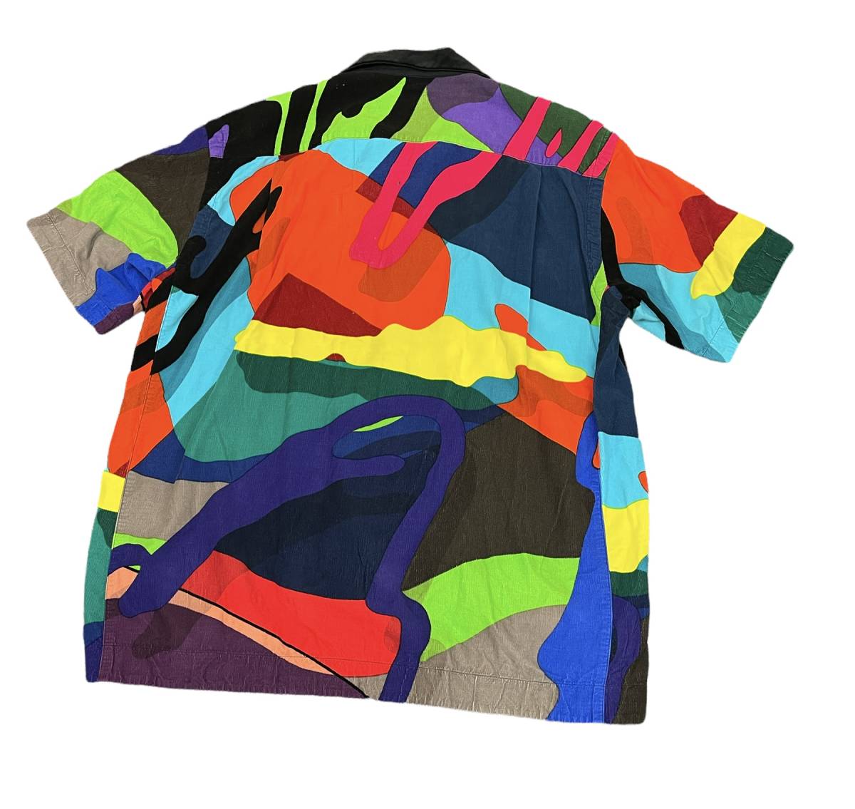 定価74800円 □ sacai kaws 21AW Short Sleeve Shirt コラボ 半袖