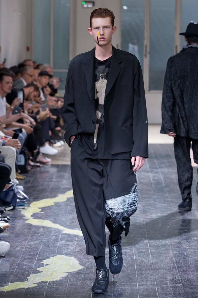 超希少 □ Yohji Yamamoto Pour Homme 16SS スカル セットアップ