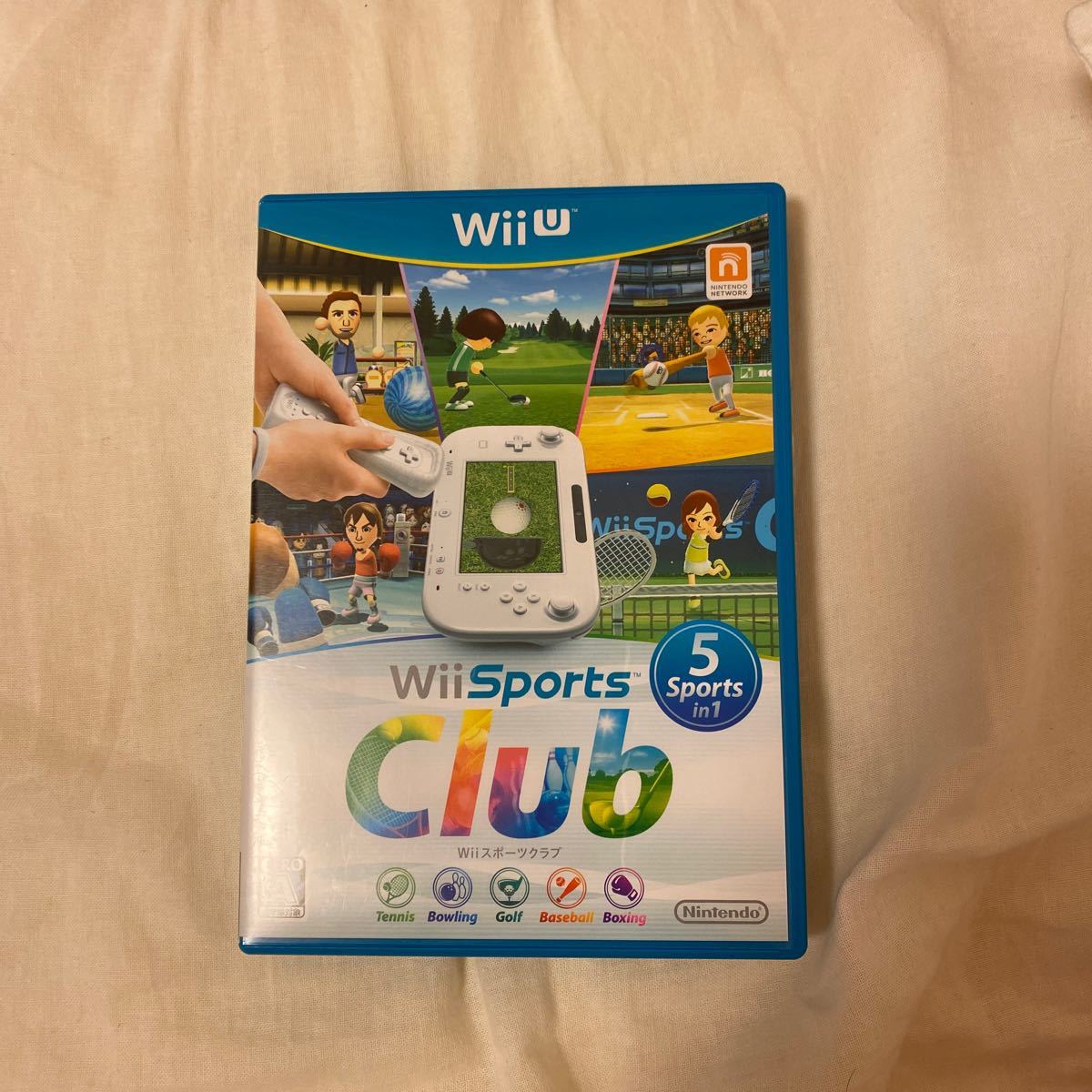 <美品>  Wii Sports Club  WiiU スポーツクラブ ソフト