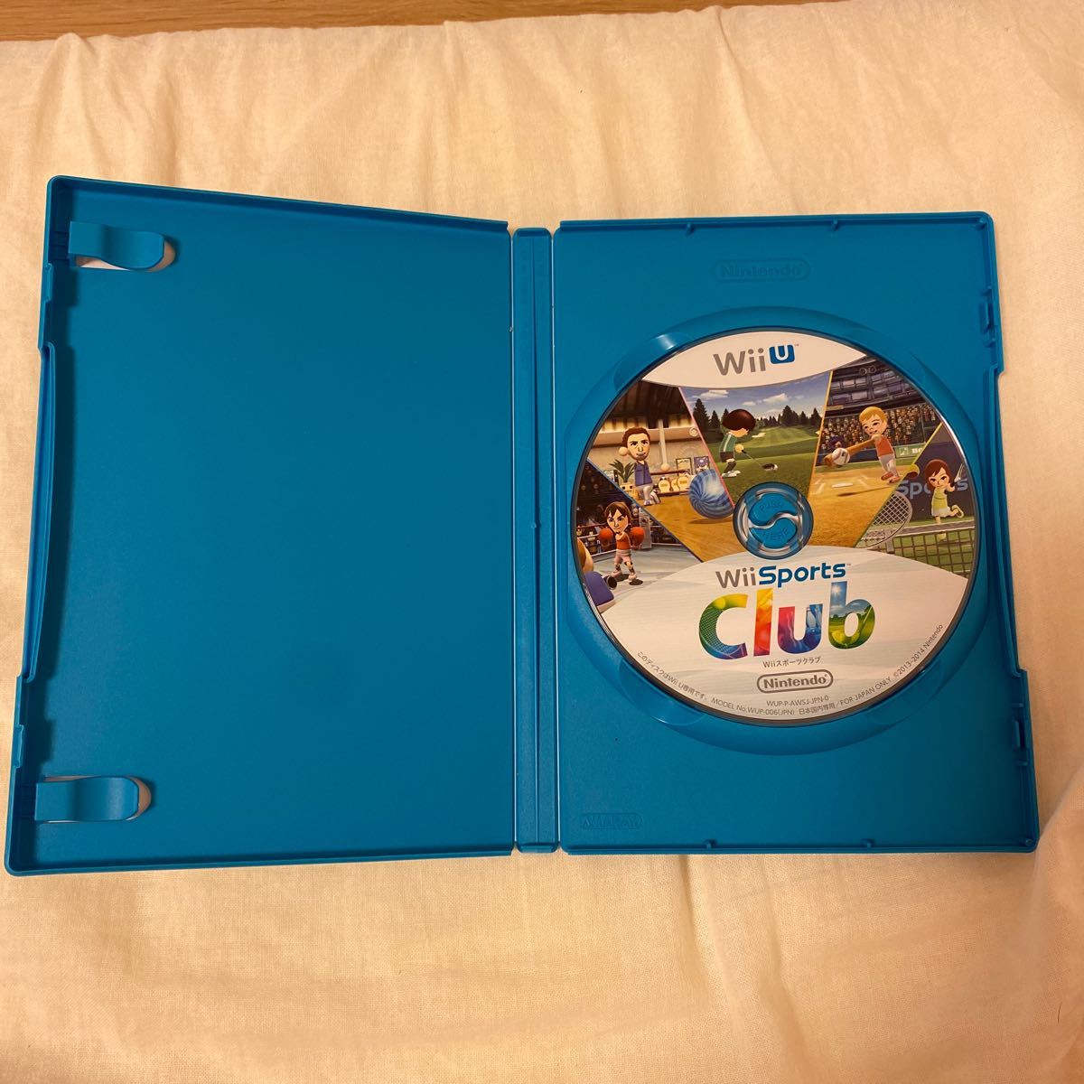 <美品>  Wii Sports Club  WiiU スポーツクラブ ソフト