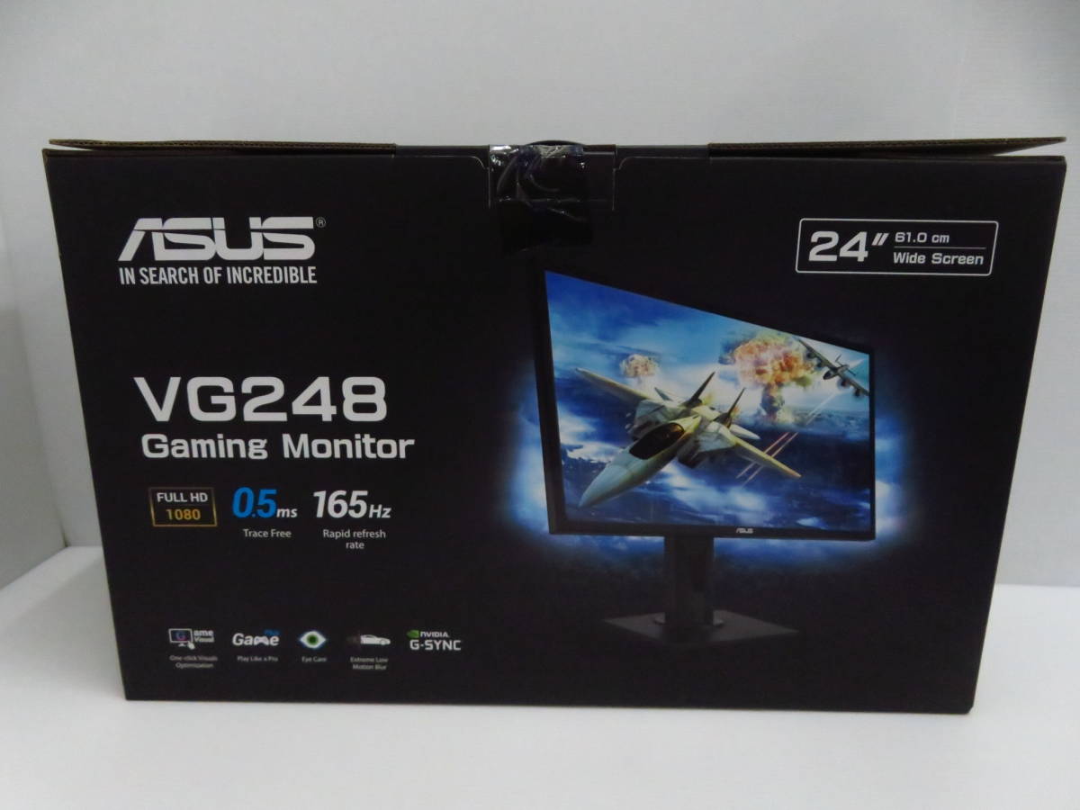 kd44) 未開封品 ASUS ゲーミングモニター VG248QG 液晶ディスプレイ