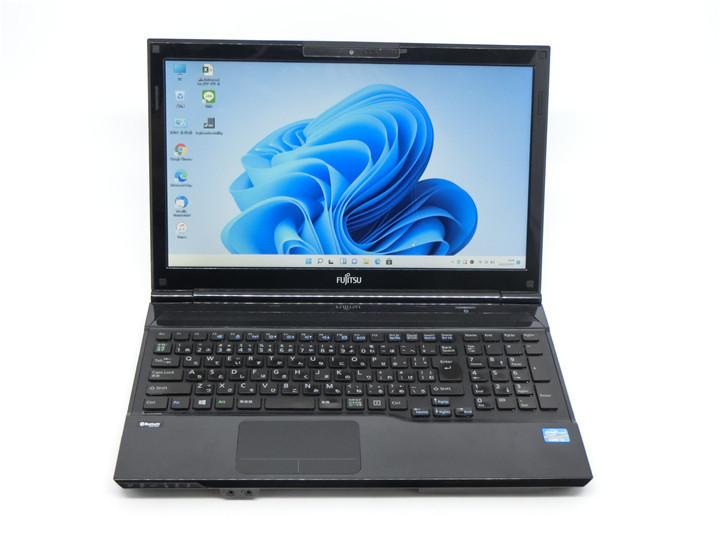 カメラ内蔵/中古/15.6型/ノートPC/Win11/新品SSD256/8GB/3世代i3/FMV AH45/K Office搭載/HDMI/無線WIFI/Bluetooth/テンキー