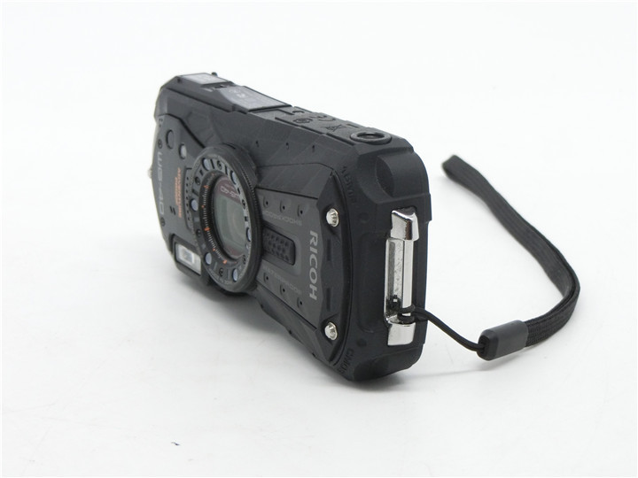品質一番の RICOH WG-6 ブラック 防水カメラ 20MP 画像 3インチ LCD 防水 20m 耐衝撃 2.1m 水中モード  6LEDリングライト マクロ
