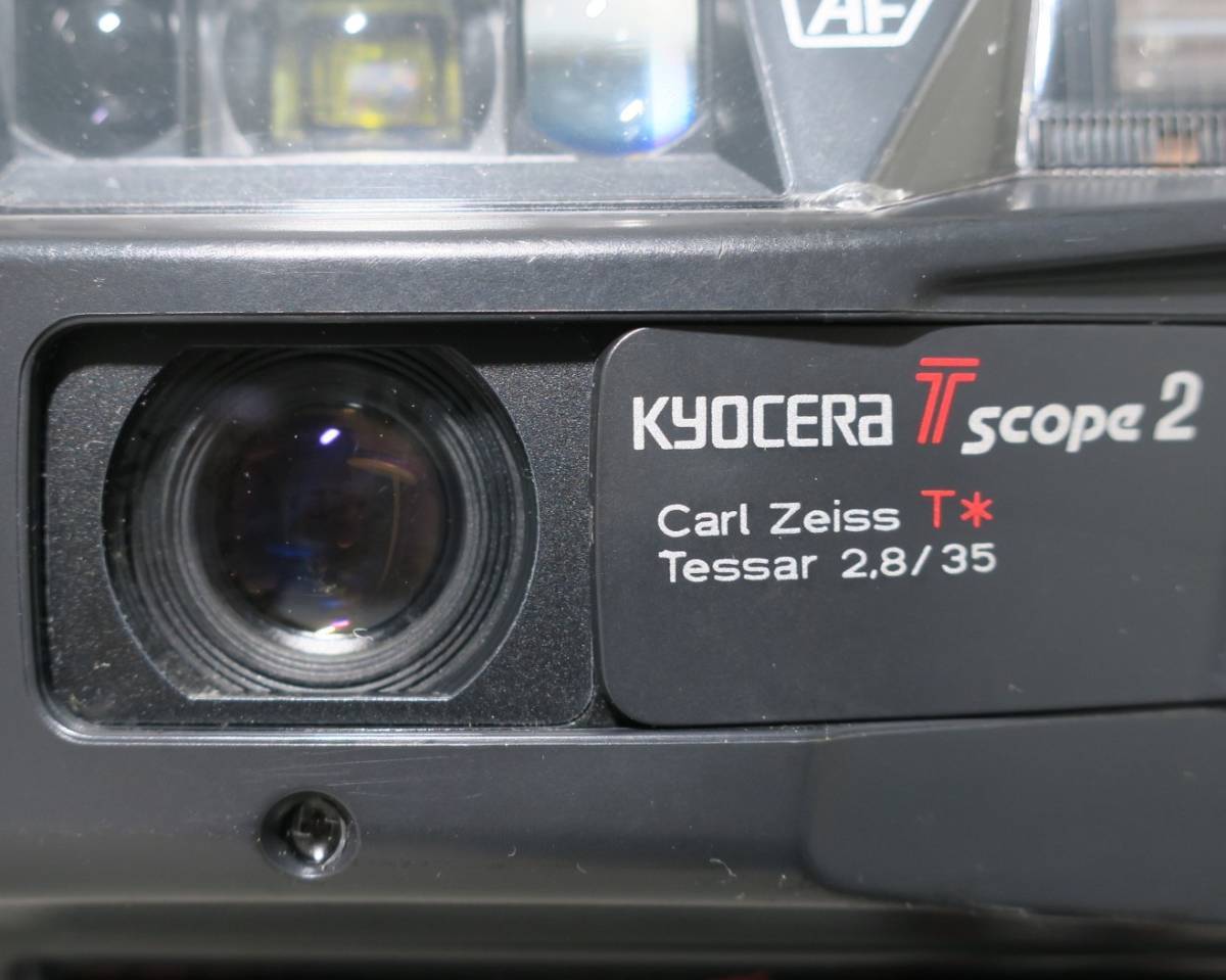 KYOCERA 京セラT scope Carl Zeiss T* Tessar 35mm F2.8 元箱取 KYOCERA 京セラT scope Carl Zeiss T* Tessar 35mm F2.8 元箱取