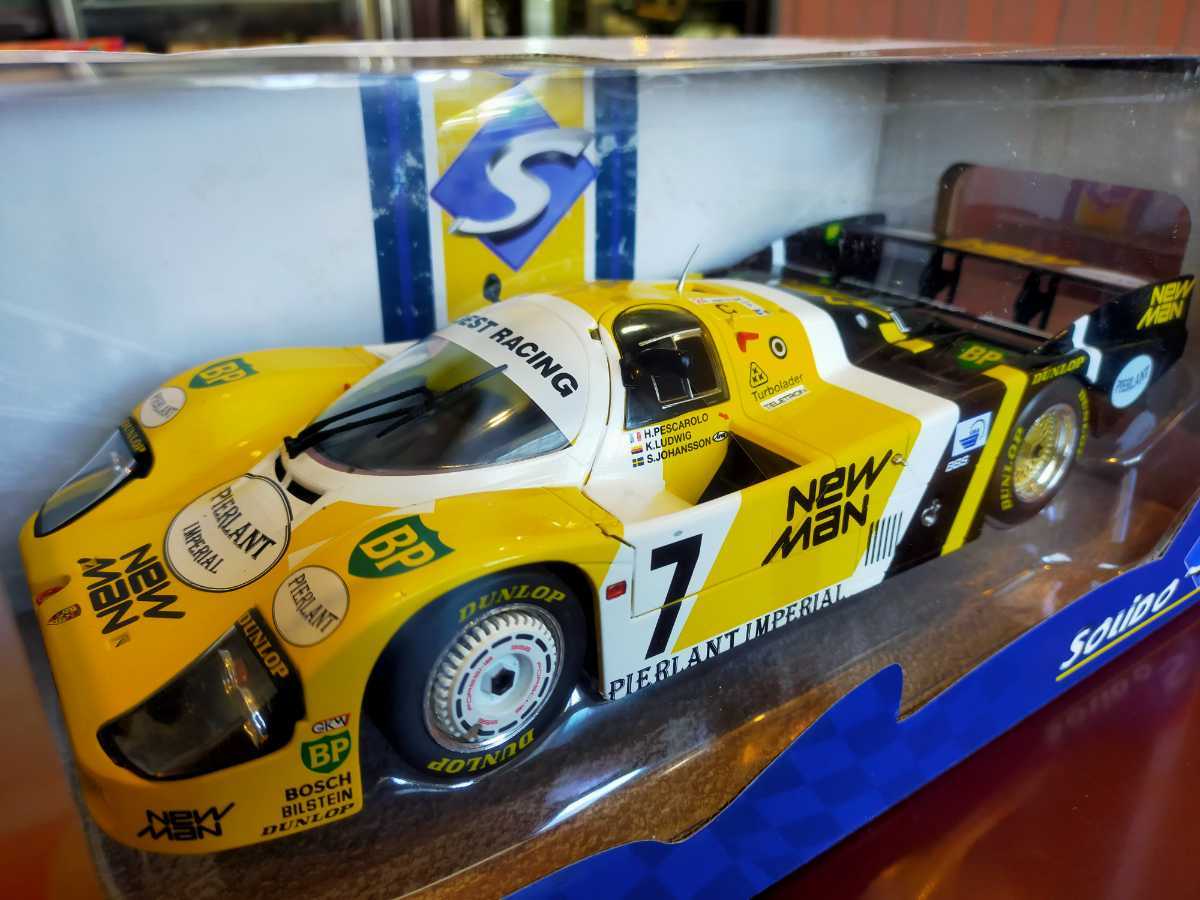 新品未開封 1/18 ポルシェ 956LH 1984 ルマン24h優勝 #7 - ソリド 新品未開封 1/18 ポルシェ 956LH 1984 ルマン24h優勝 #7 - ソリド