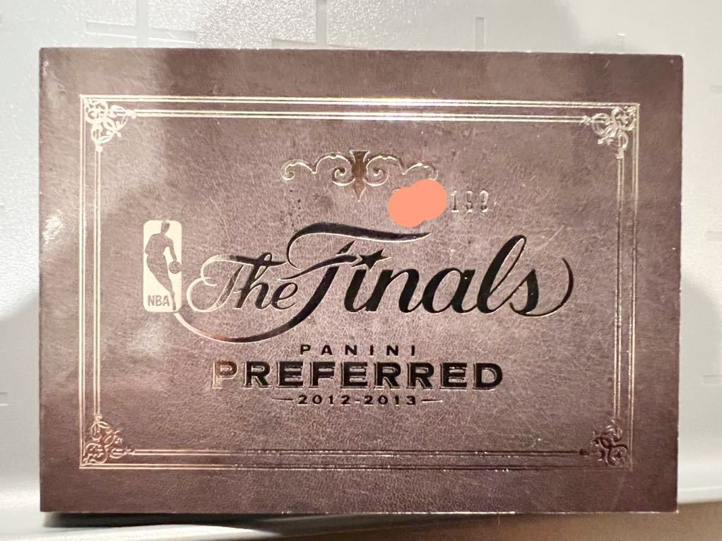 超絶レア初期 Booklet The Finals 12 Panini NBA ユニフォーム LeBron James Tim Duncan Tony Parker Manu Ginobili Cavs Spurs ジェームズ_画像1