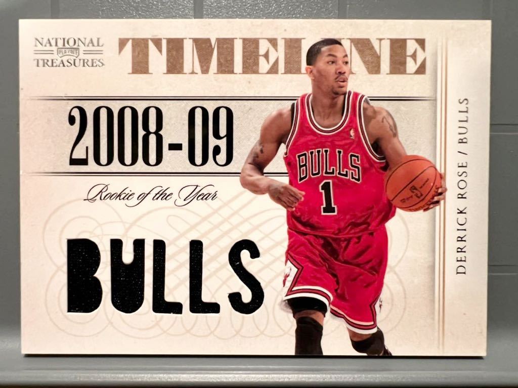 最高級版/99枚 Bulls Jersey 10 Panini 国宝 Derrick Rose デリック・ローズ NBA 実使用 ユニフォーム バスケ ブルズ Knicks ニックス MVP