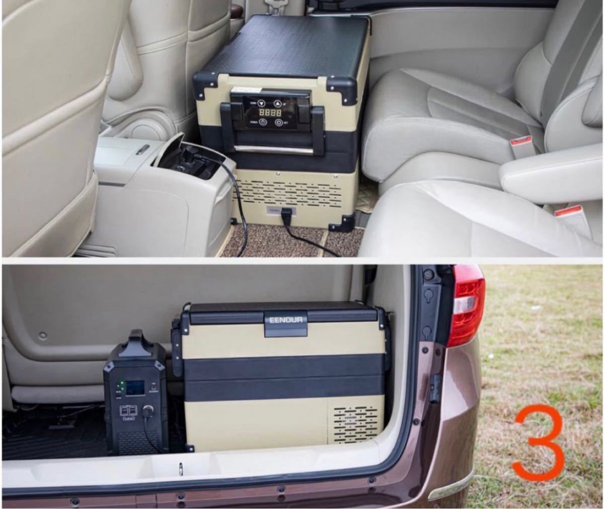 EENOUR 車載対応 冷蔵庫 冷凍庫 42L ポータブル 3