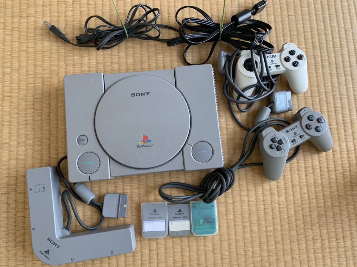 1円】PS1本体セットSONY PlayStation1 SCPH-5500 動作確認済