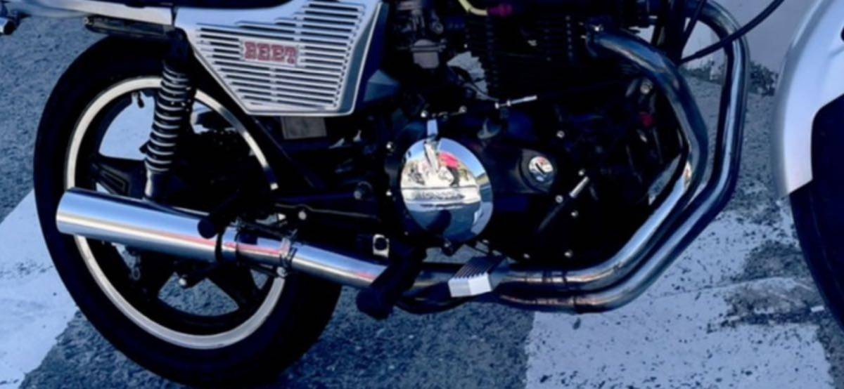 定番人気! CBX400F CBR400F CBR400F CBX400F マフラーフランジ モール