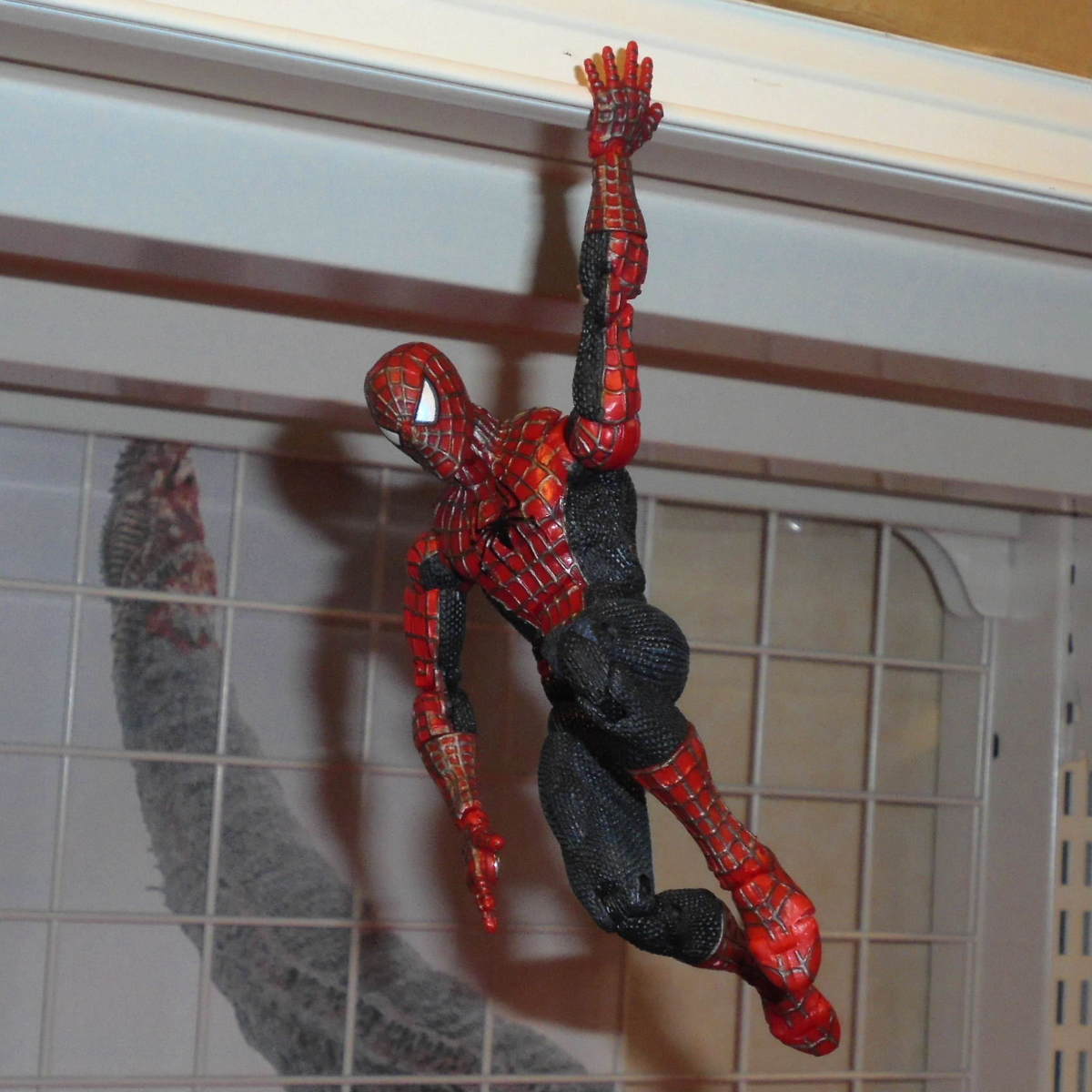 中古 磁石付き スパイダーマン 6インチ フィギュア サム・ライミ 中古 磁石付き スパイダーマン 6インチ フィギュア サム・ライミ