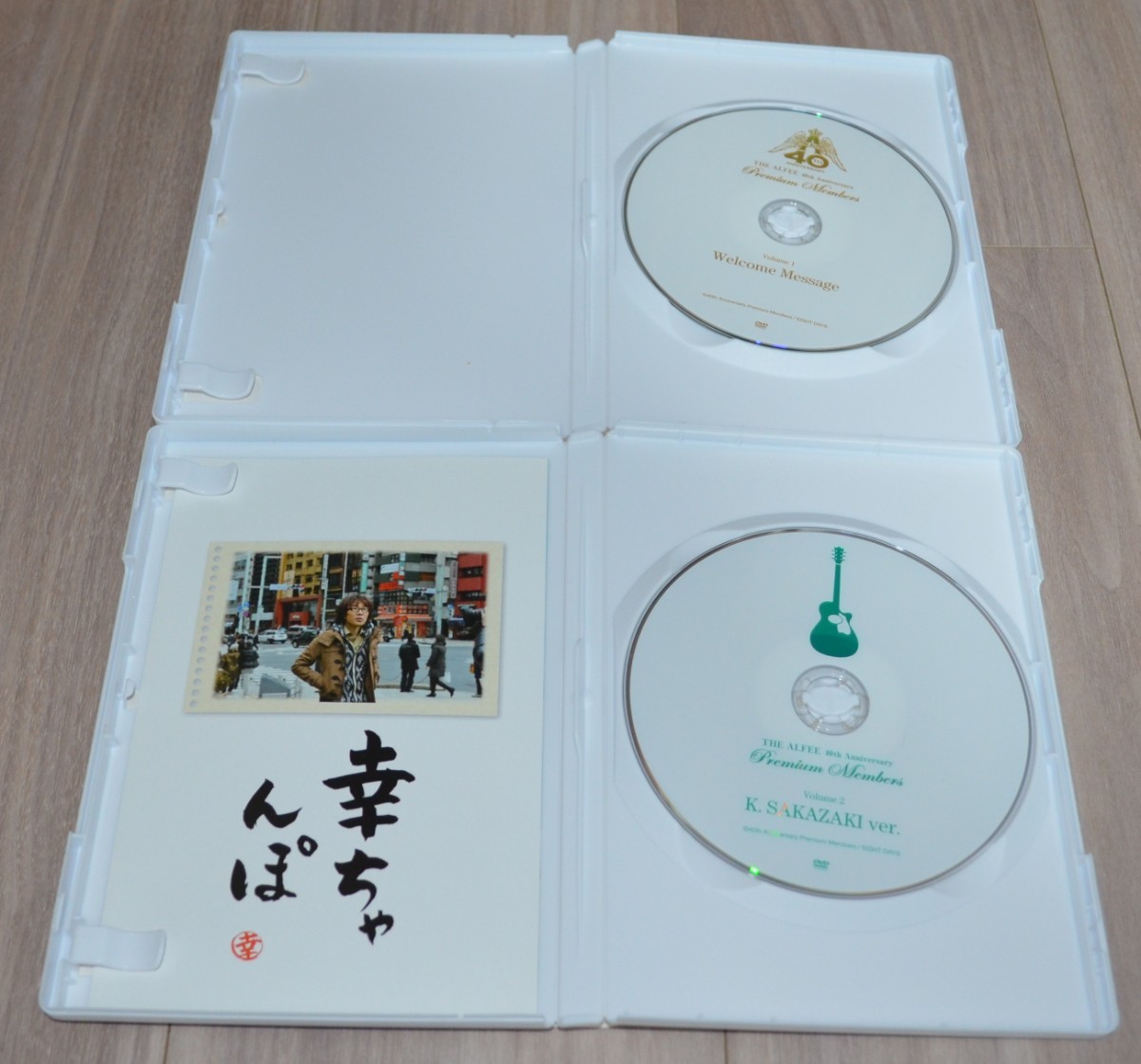 PayPayフリマ｜THE ALFEE 40周年プレミアム会員 DVD全6巻