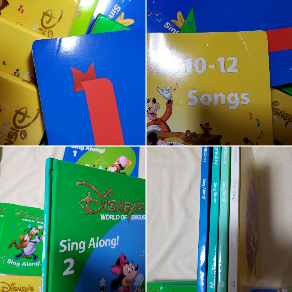 【未開封CDあり】ディズニー英語システム DWE シングアロング 新子役 DVD