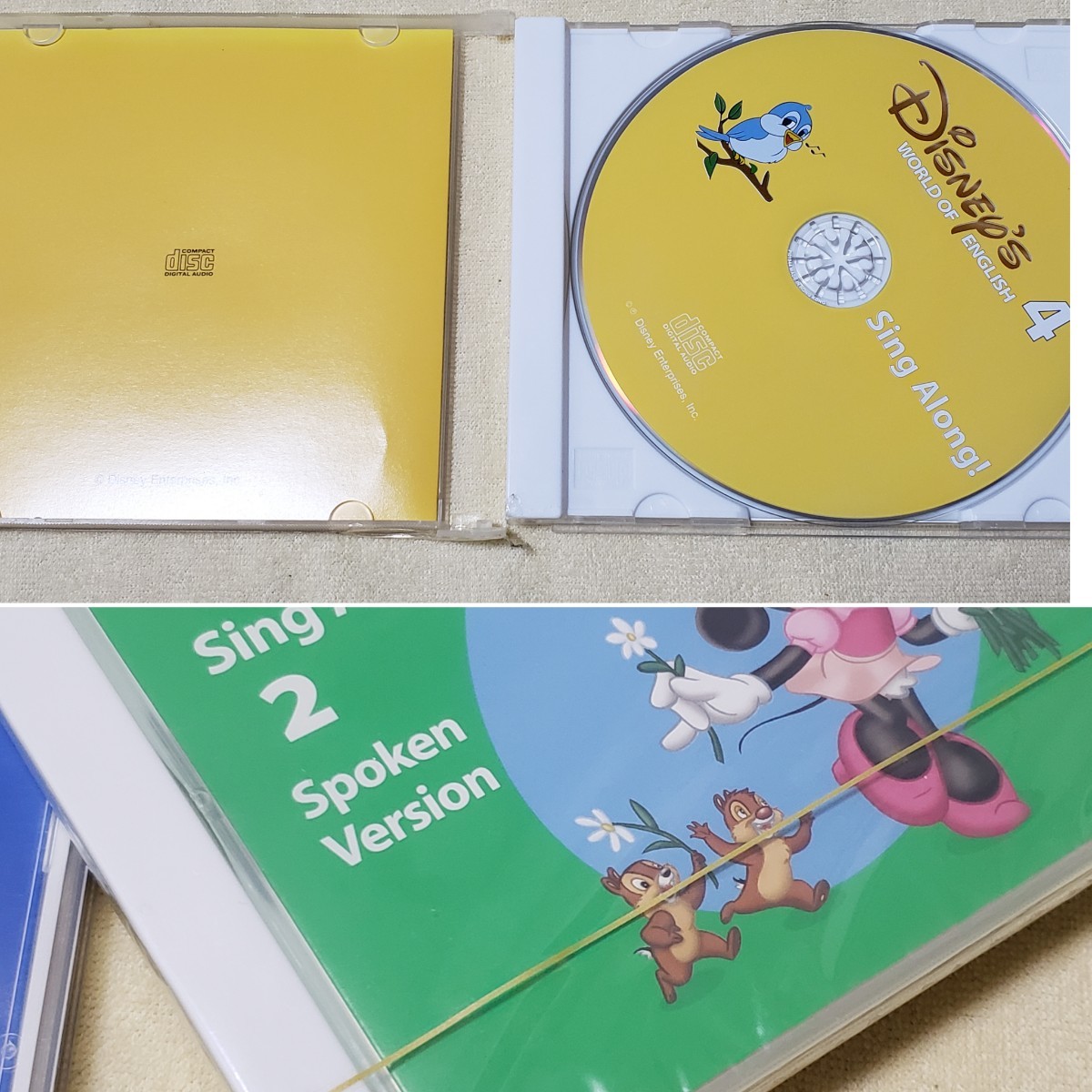 未開封CDあり】ディズニー英語システム DWE シングアロング 新子役 DVD