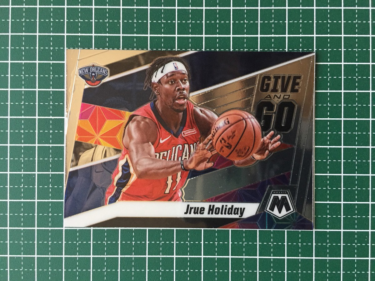 ★PANINI 2019-20 NBA MOSAIC #5 JRUE HOLIDAY［NEW ORLEANS PELICANS］インサートカード GIVE AND GO 2020★_画像1