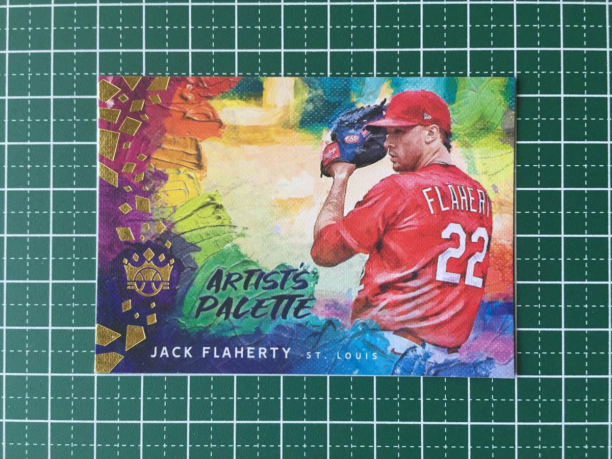 ★PANINI MLB 2021 DIAMOND KINGS #AP-15 JACK FLAHERTY［ST. LOUIS CARDINALS］インサートカード「ARTIST'S PALETTE」★_画像1