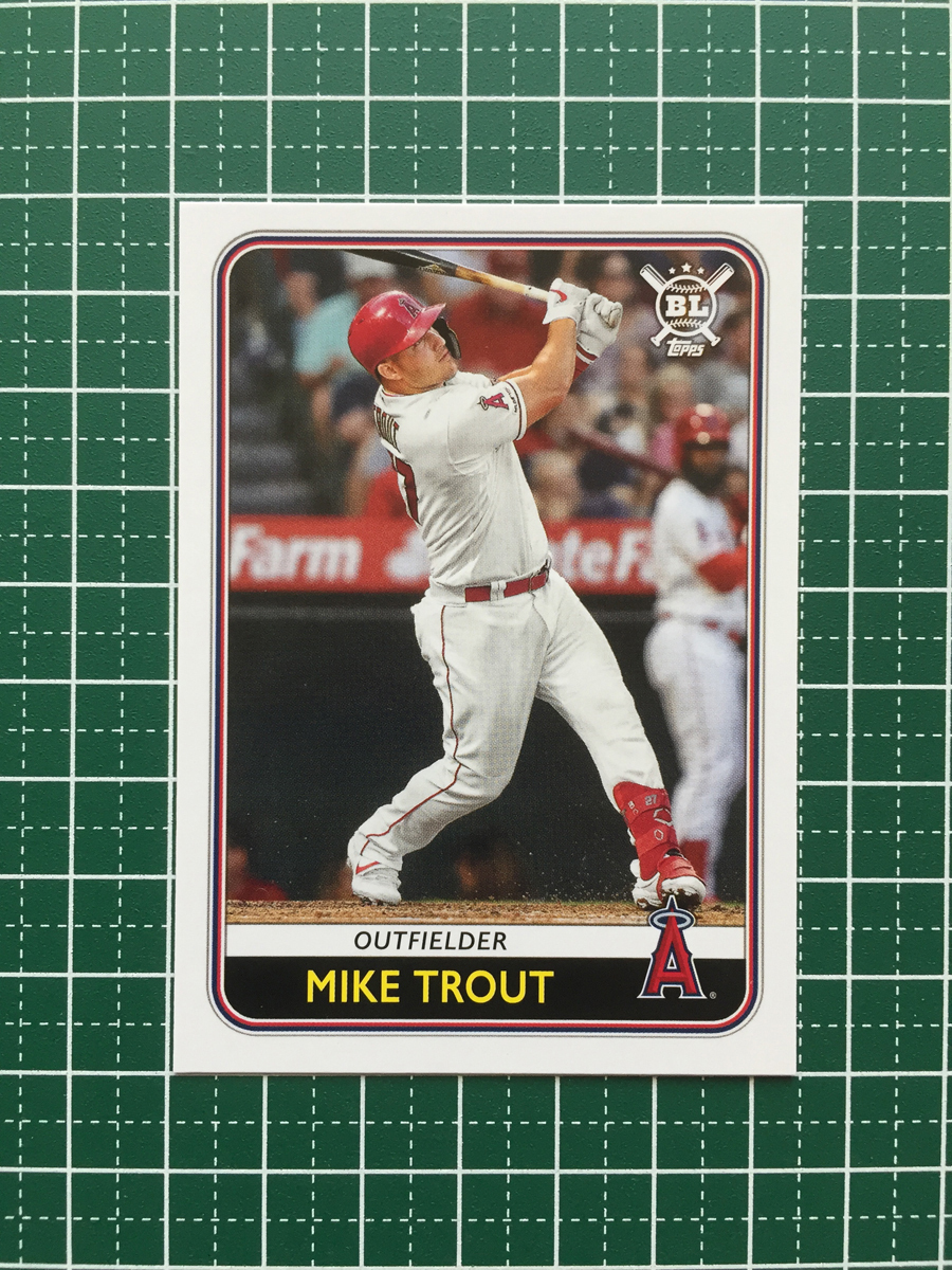 ★TOPPS MLB 2020 BIG LEAGUE #68 MIKE TROUT［LOS ANGELES ANGELS］ベースカード 20★_画像1