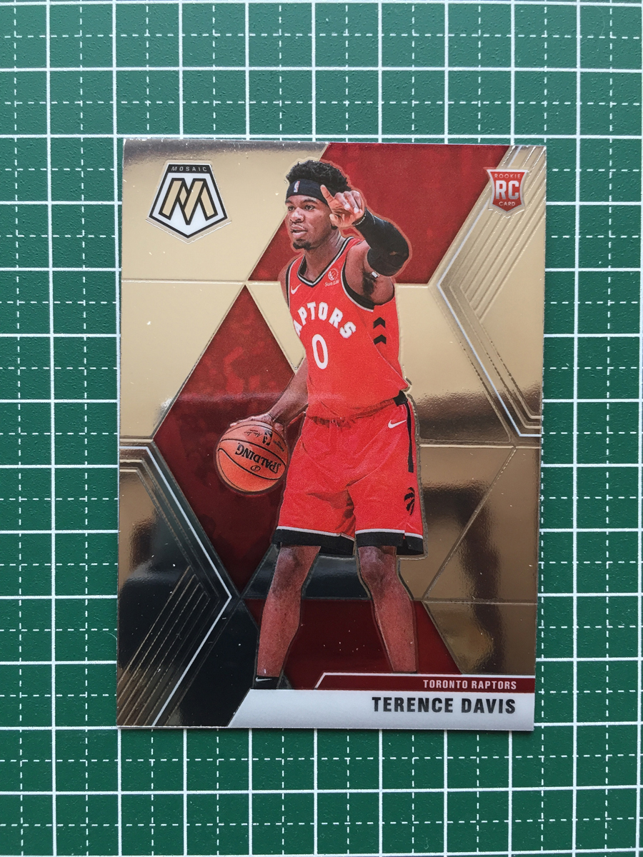 ★PANINI 2019-20 NBA MOSAIC #226 TERENCE DAVIS［TORONTO RAPTORS］ベースカード ルーキー RC 2020★_画像1