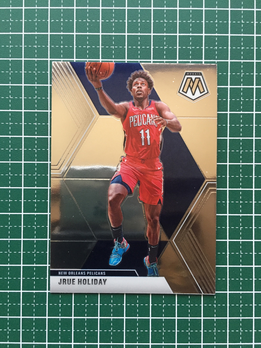 ★PANINI 2019-20 NBA MOSAIC #126 JRUE HOLIDAY［NEW ORLEANS PELICANS］ベースカード 2020★_画像1