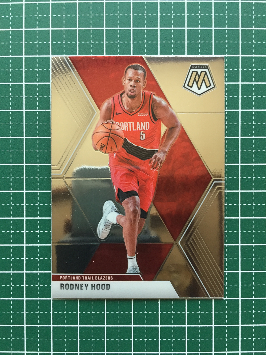 ★PANINI 2019-20 NBA MOSAIC #35 RODNEY HOOD［PORTLAND TRAIL BLAZERS］ベースカード 2020★_画像1