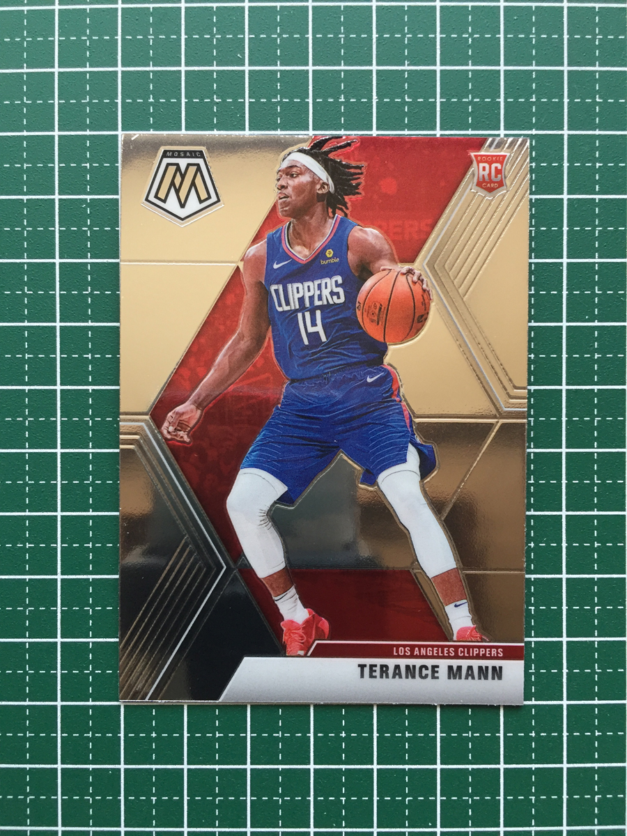 ★PANINI 2019-20 NBA MOSAIC #246 TERANCE MANN［LOS ANGELES CLIPPERS］ベースカード ルーキー RC 2020★_画像1