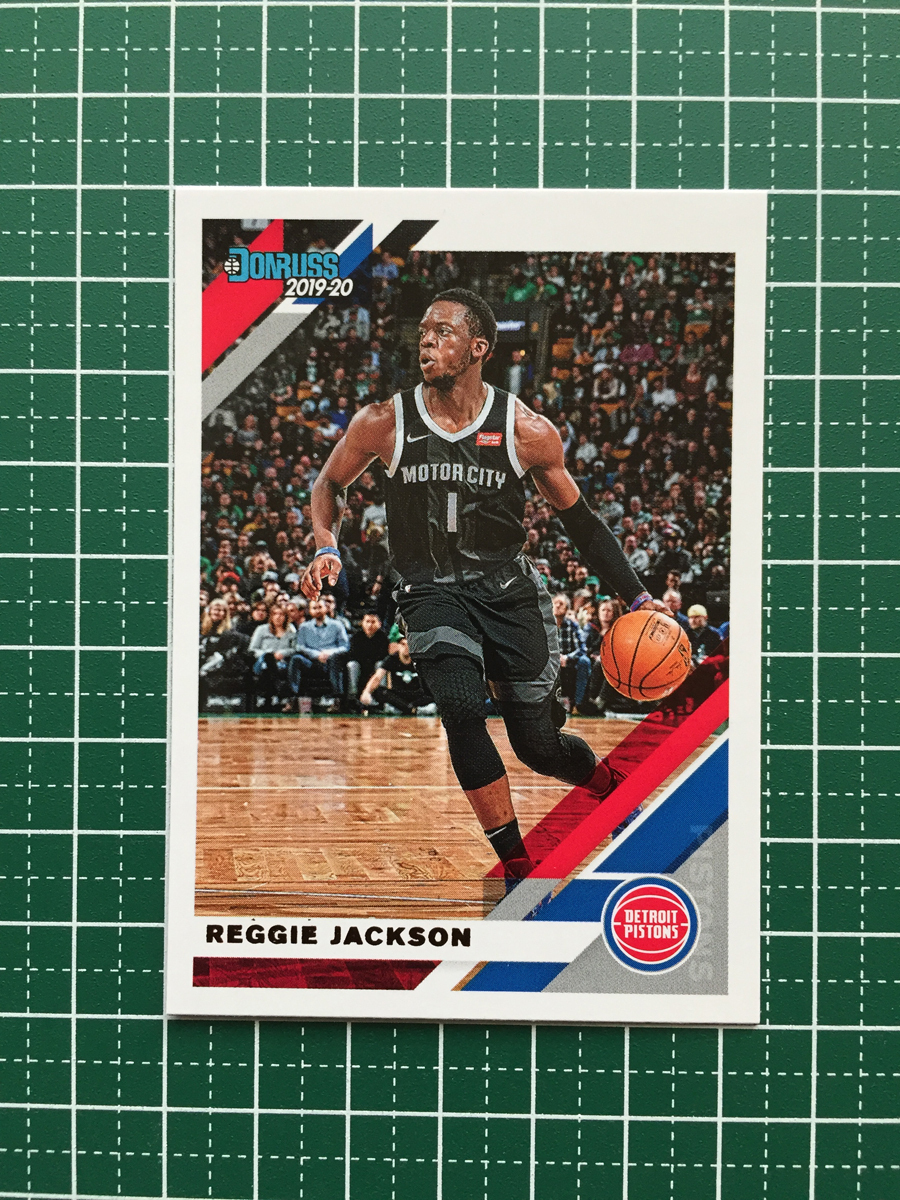 ★PANINI 2019-20 NBA DONRUSS #63 REGGIE JACKSON［DETROIT PISTONS］ベースカード 2020★_画像1