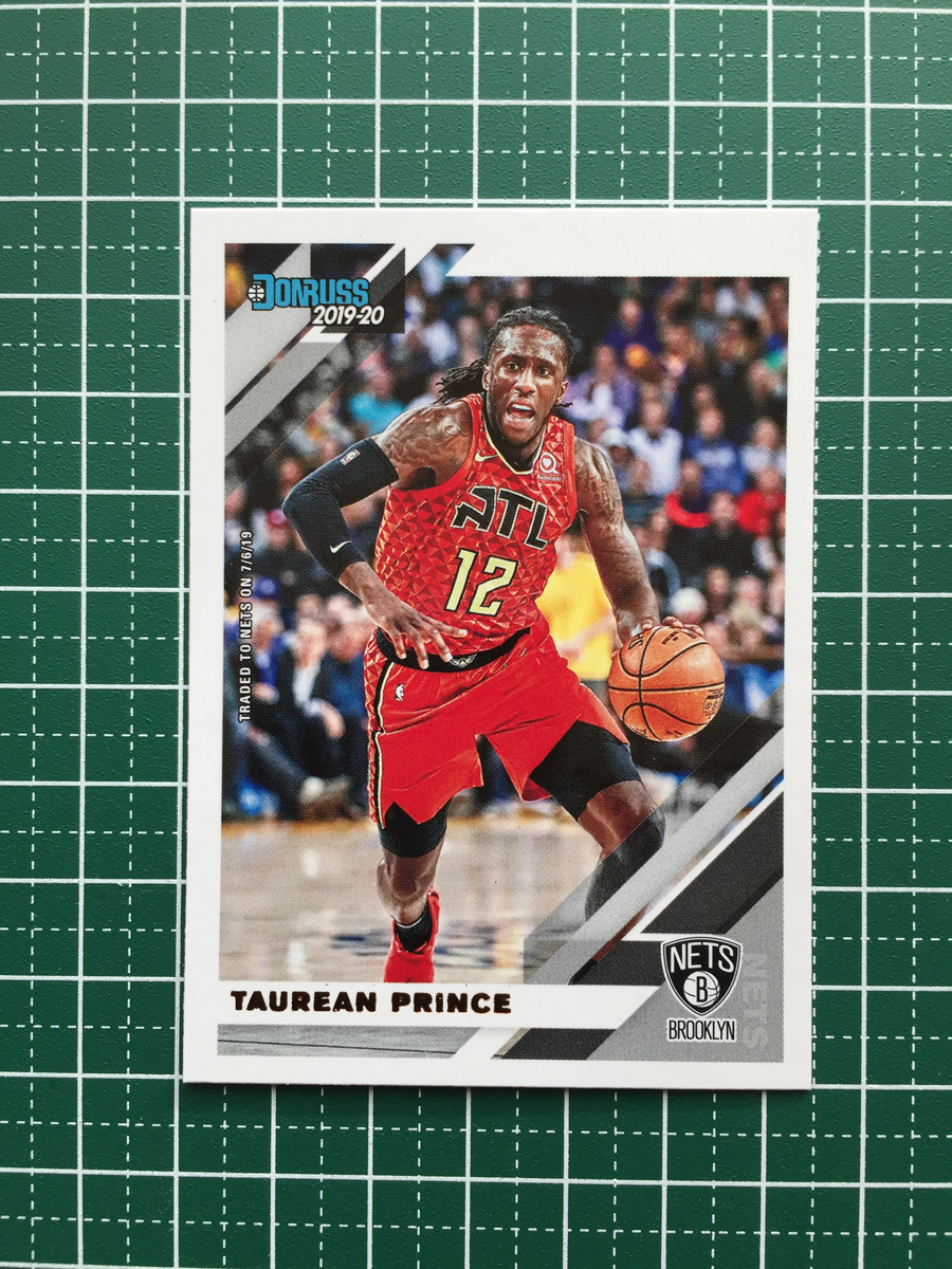 ★PANINI 2019-20 NBA DONRUSS #18 TAUREAN PRINCE［BROOKLYN NETS］ベースカード 2020★_画像1