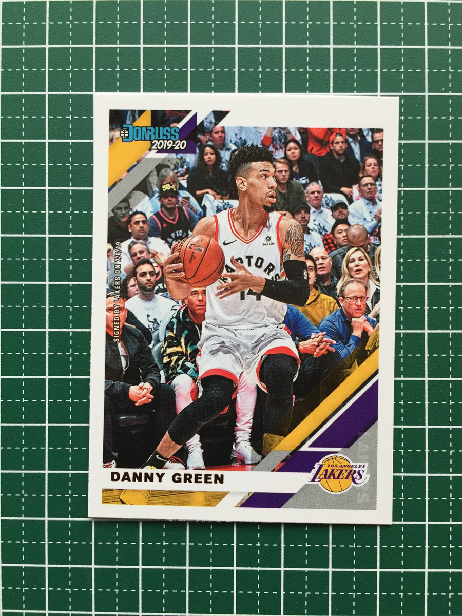 ★PANINI 2019-20 NBA DONRUSS #185 DANNY GREEN［LOS ANGELES LAKERS］ベースカード 2020★_画像1