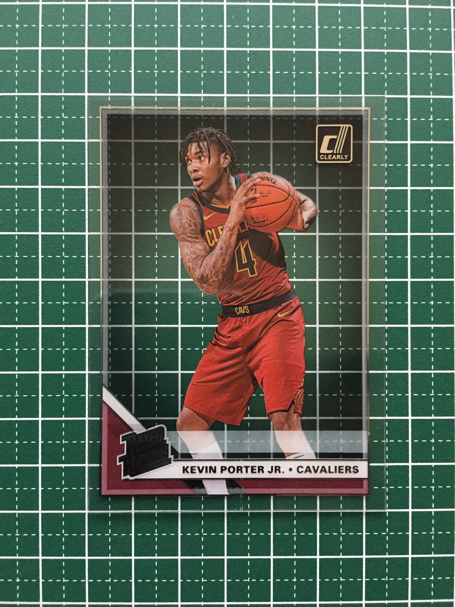 ★PANINI 2019-20 NBA CLEARLY DONRUSS #78 KEVIN PORTER JR.［CLEVELAND CAVALIERS］ベースカード「RATED ROOKIE」ルーキー RC★_画像1