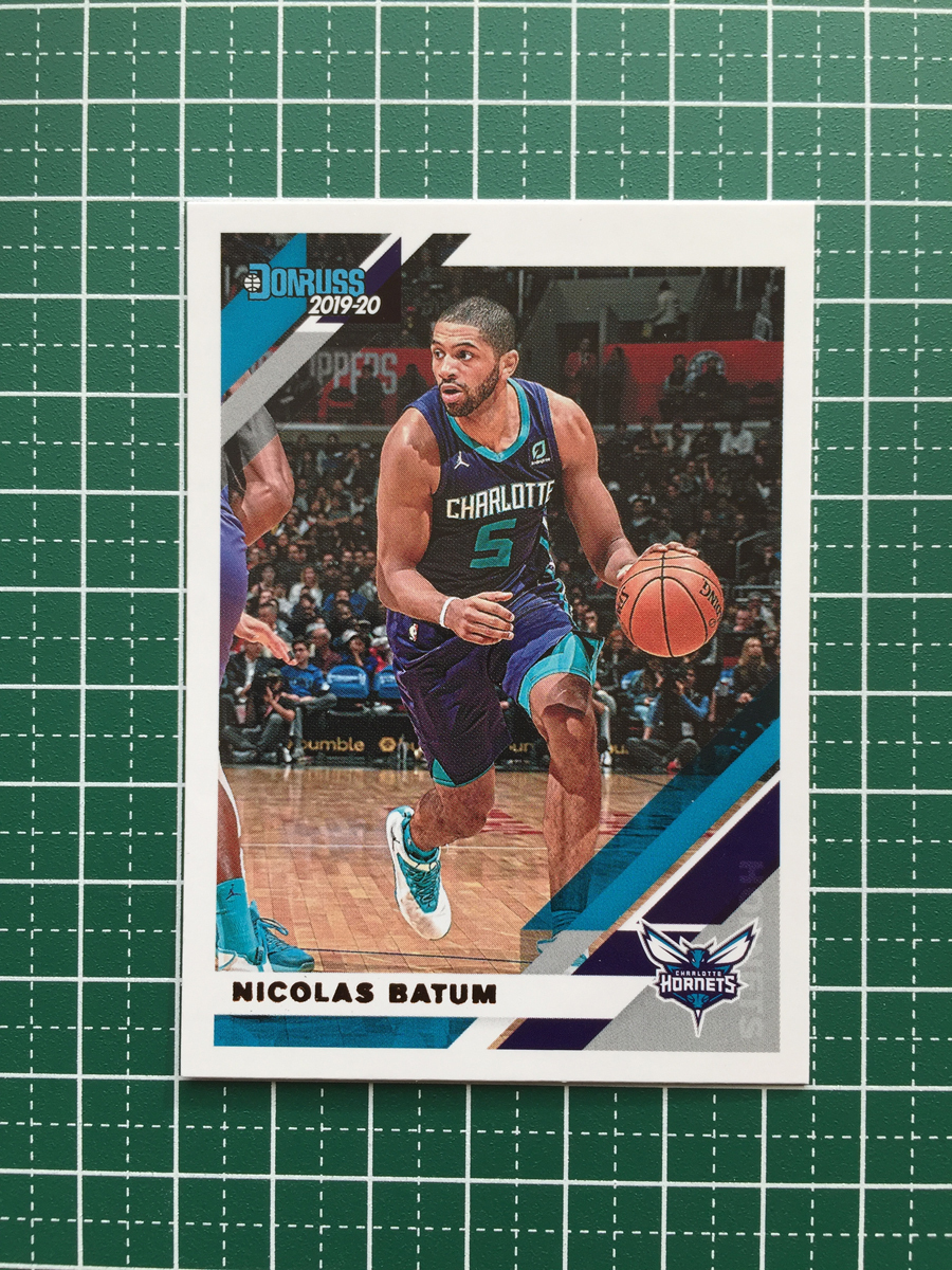 ★PANINI 2019-20 NBA DONRUSS #24 NICOLAS BATUM［CHARLOTTE HORNETS］ベースカード 2020★_画像1