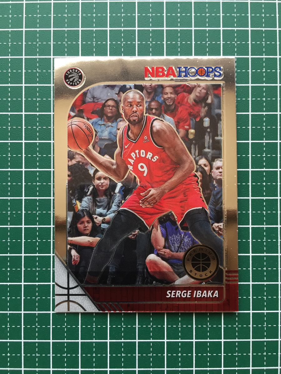 ★PANINI 2019-20 NBA HOOPS PREMIUM STOCK #180 SERGE IBAKA［TORONTO RAPTORS］ベースカード★_画像1