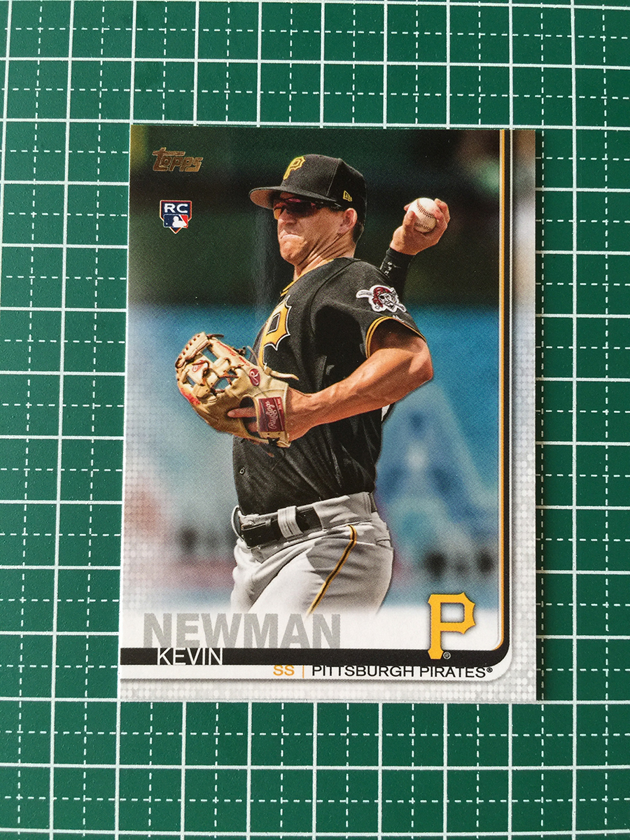 ★TOPPS MLB 2019 SERIES 2 #471 KEVIN NEWMAN［PITTSBURGH PIRATES］ベースカード ルーキー RC 19★_画像1