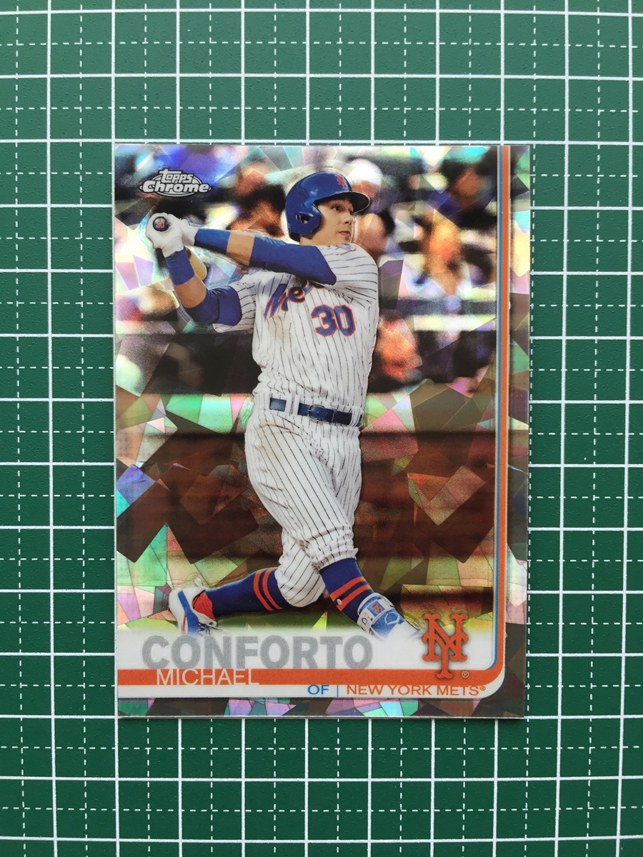 ★TOPPS MLB 2019 TOPPS CHROME SAPPHIRE #109 MICHAEL CONFORTO［NEW YORK METS］ベースカード SERIES 1 19★_画像1