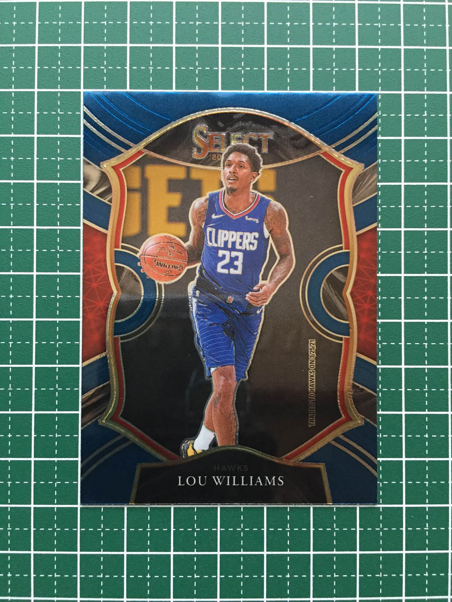 ★PANINI 2020-21 NBA SELECT #3 LOU WILLIAMS［ATLANTA HAWKS］ベースカード「CONCOURSE」パラレル版★_画像1