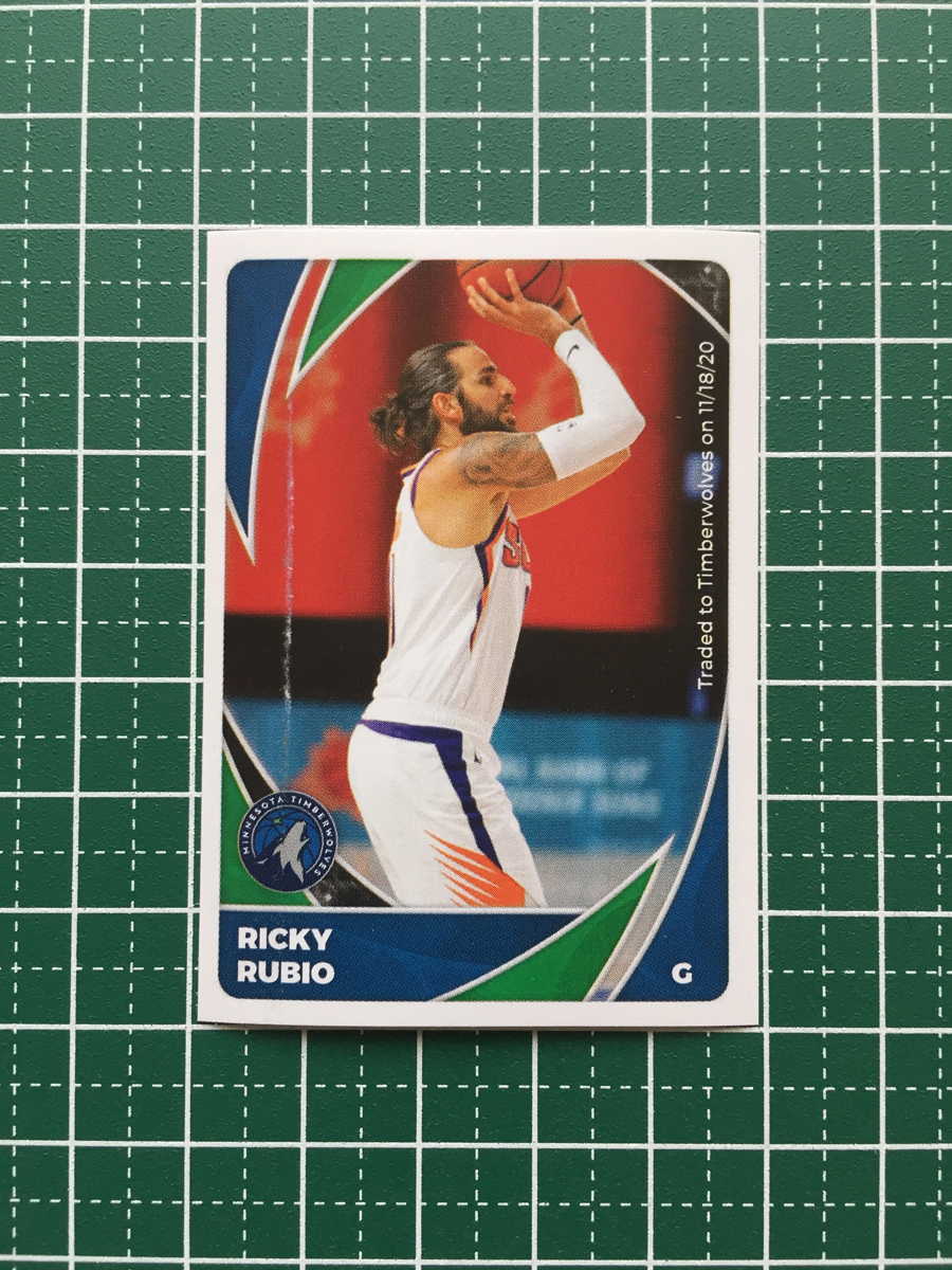 ★PANINI 2020-21 NBA STICKER & CARD COLLECTION #400 RICKY RUBIO［MINNESOTA TIMBERWOLVES］★_画像1