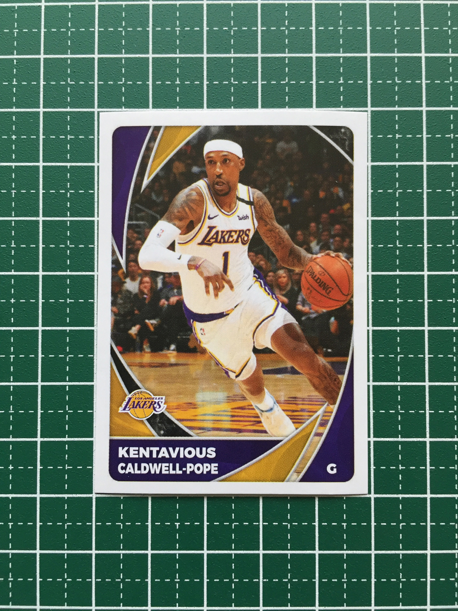 ★PANINI 2020-21 NBA STICKER & CARD COLLECTION #372 KENTAVIOUS CALDWELL-POPE［LOS ANGELES LAKERS］★_画像1