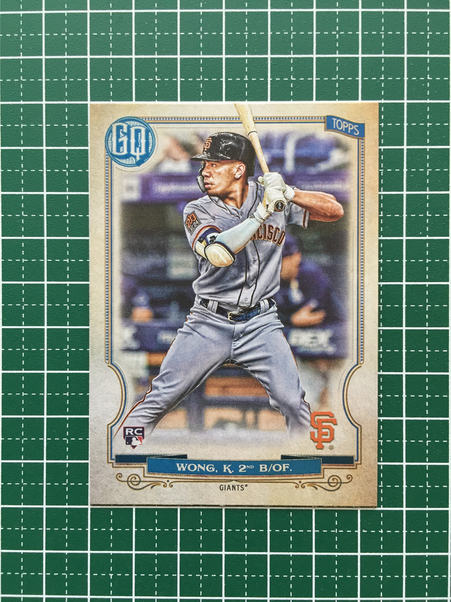 ★TOPPS MLB 2020 GYPSY QUEEN #161 KEAN WONG［SAN FRANCISCO GIANTS］ベースカード ルーキー RC 20★_画像1