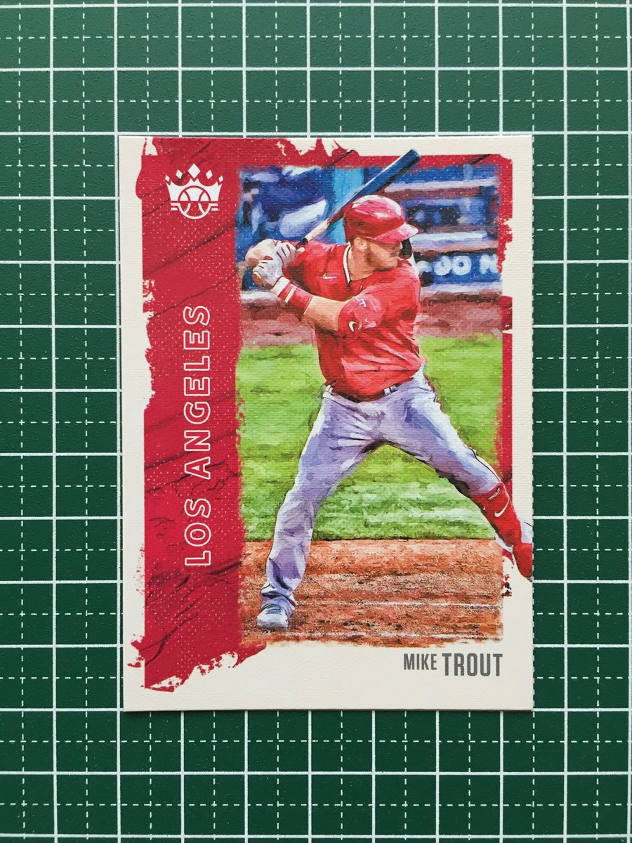 ★PANINI MLB 2021 DIAMOND KINGS #83 MIKE TROUT［LOS ANGELES ANGELS］ベースカード「BASE」★_画像1