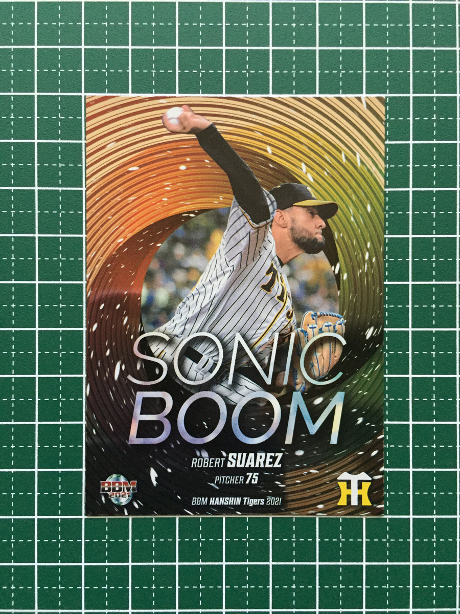 ★BBM 2021 プロ野球 ベースボールカード #SB2 スアレス［阪神タイガース］インサートカード「SONIC BOOM」★_画像1