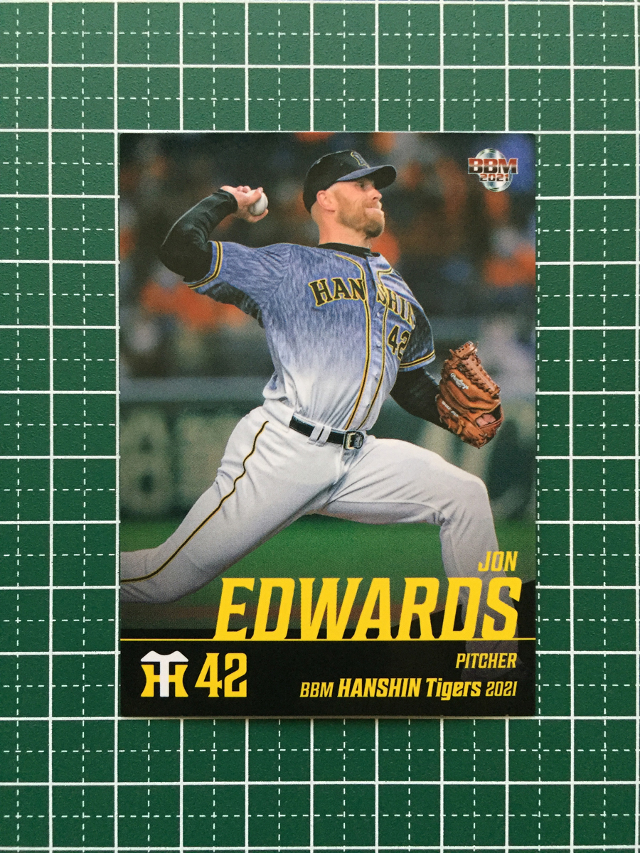 ★BBM 2021 プロ野球 ベースボールカード #T19 エドワーズ［阪神タイガース］レギュラーカード★_画像1