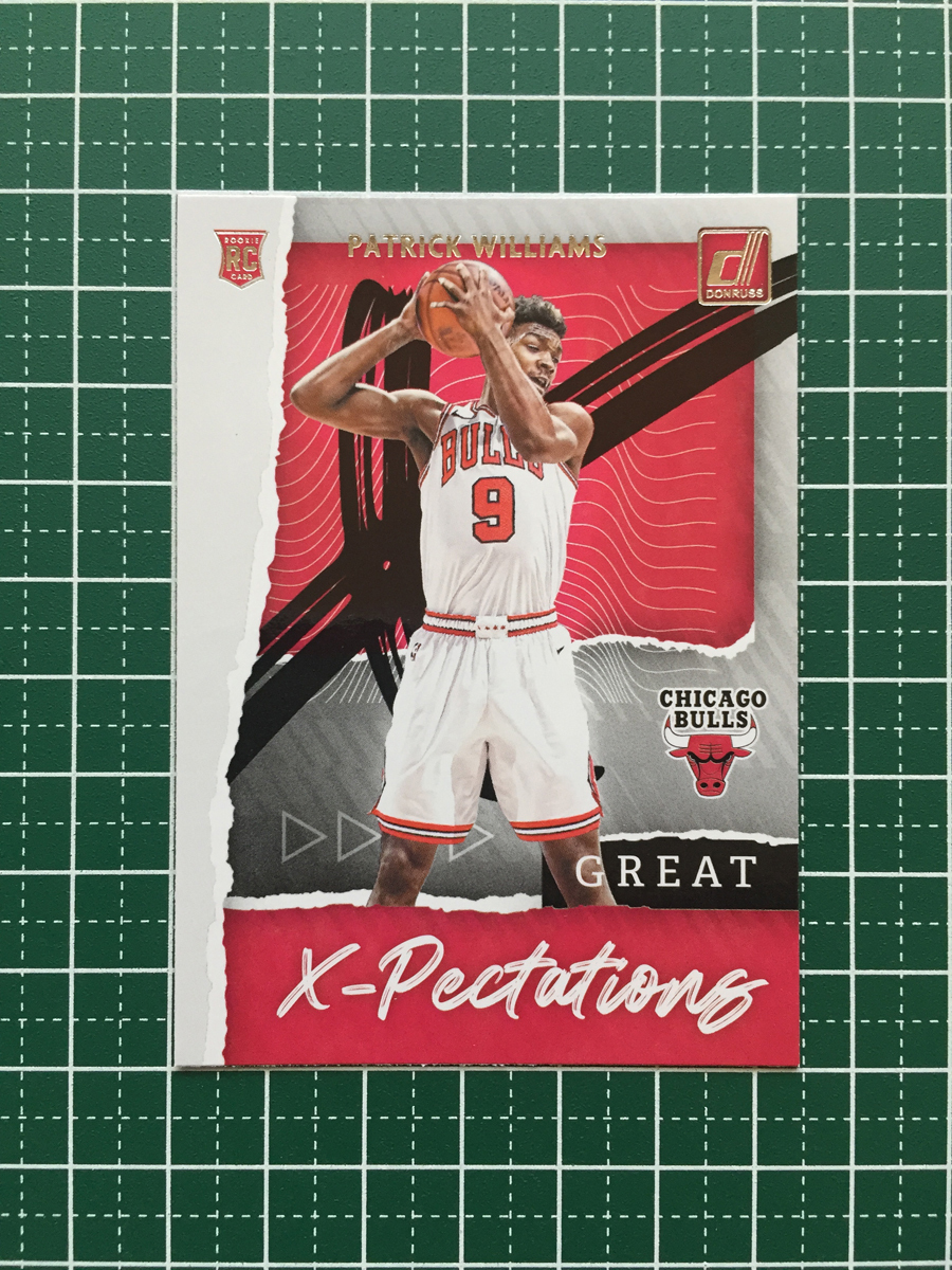 ★PANINI 2020-21 NBA DONRUSS #4 PATRICK WILLIAMS［CHICAGO BULLS］インサートカード「GREAT X-PECTATIONS」ルーキー RC★_画像1