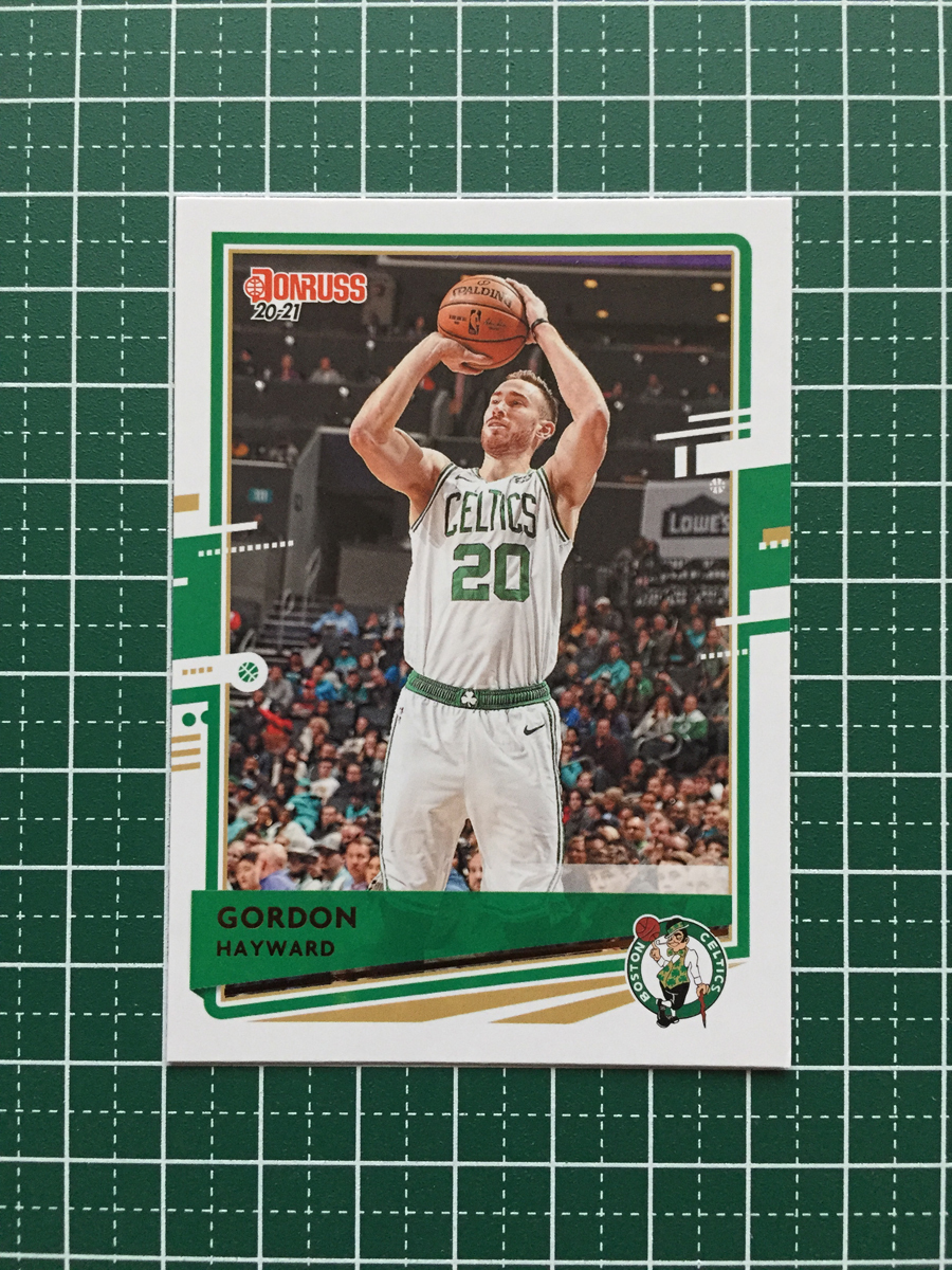 ★PANINI 2020-21 NBA DONRUSS #137 GORDON HAYWARD［BOSTON CELTICS］ベースカード「BASE」★_画像1