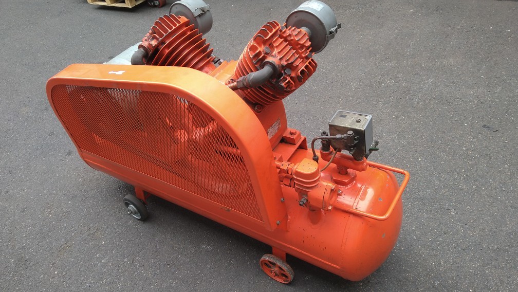 レシプロコンプレッサー 明治 meiji 5馬力 GH-5A 3.7Kw レシプロコンプレッサー 明治 meiji 5馬力 GH-5A 3.7Kw