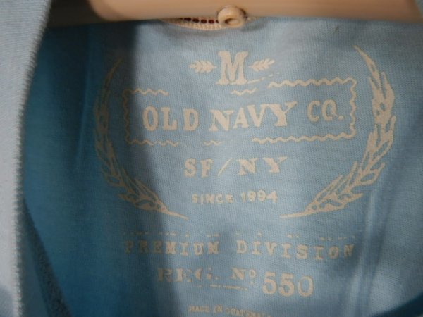 ｎ7314　OLD NAVY　オールド　ネイビー　半袖　tシャツ　ベニス　ビーチ　サーフ　人気　送料格安_画像4