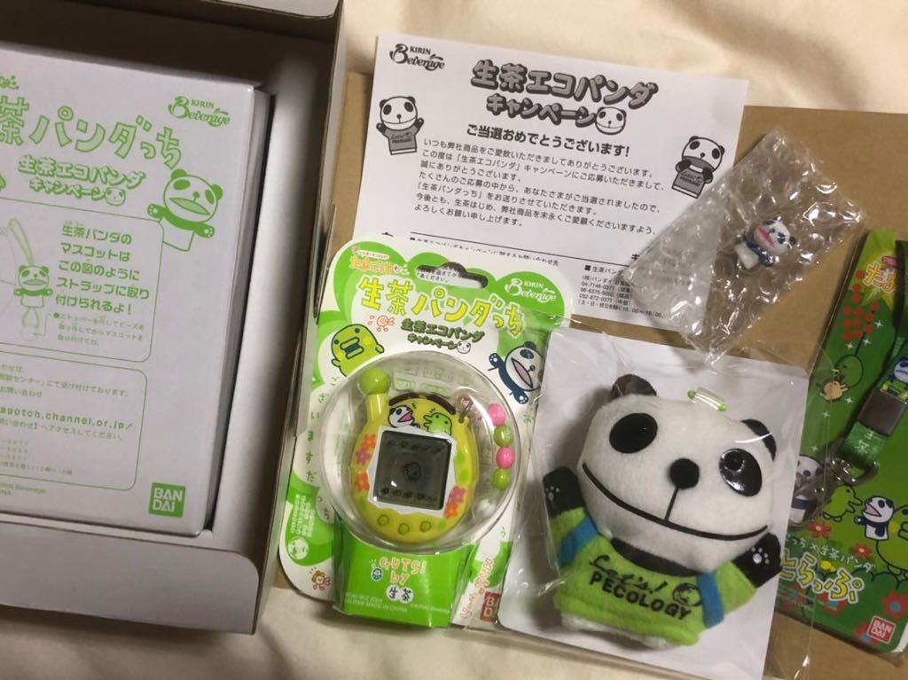 たまごっちプラス 生茶 当選品 生茶パンダ Tamagotchi