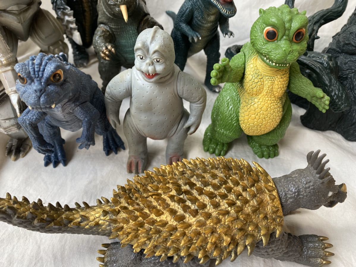 ゴジラ ソフビ ビンテージ フィギュア 特撮 怪獣 ウルトラマン ゴジラ