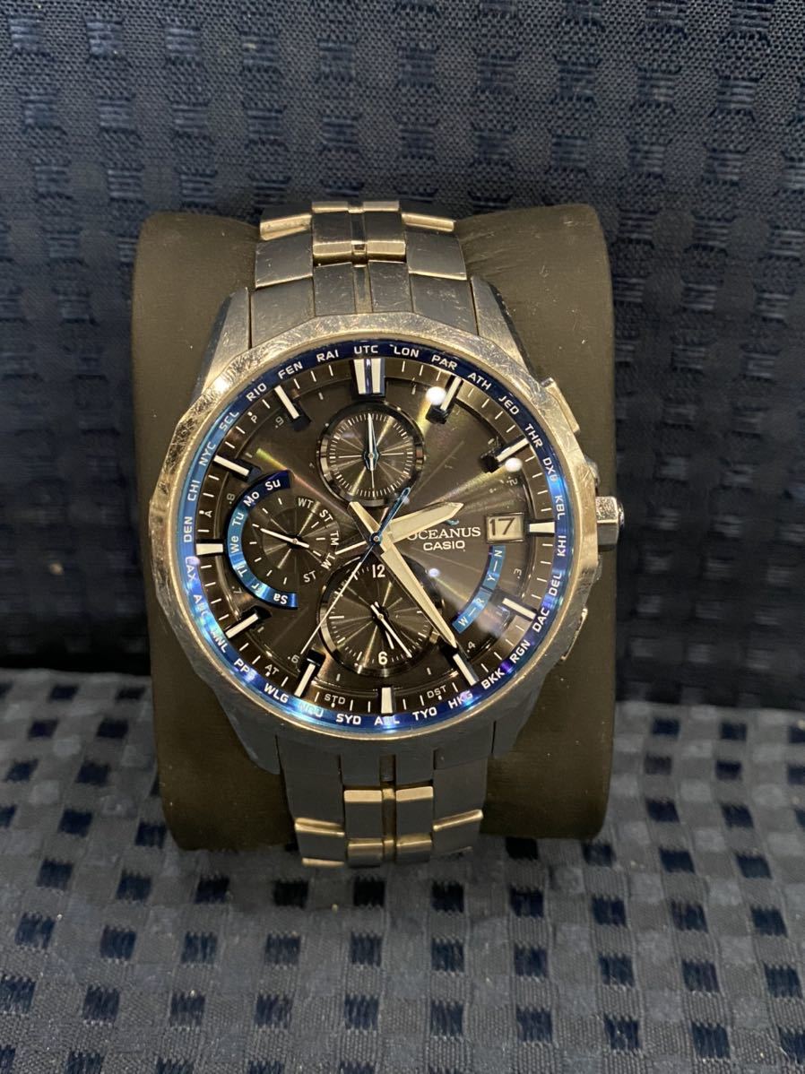 CASIO カシオ OCEANUSオシアナス OCW-S3000 腕時計 メンズ ご 的详细 