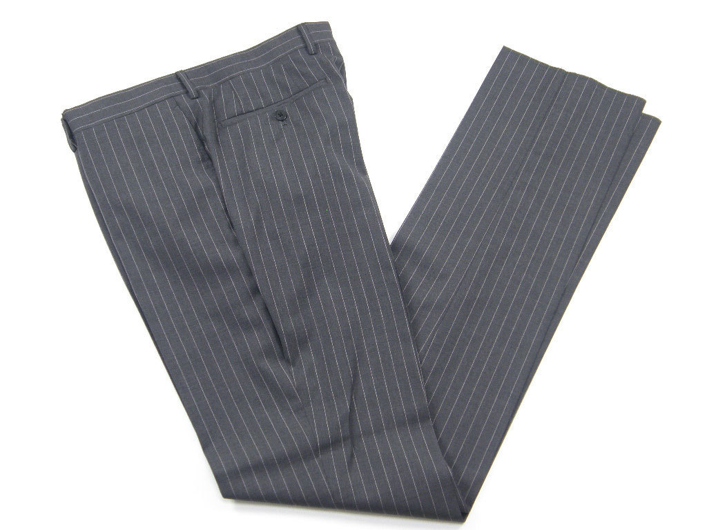  new goods Beams F × Loro Piana [ spring summer ] made in Japan stripe suit step return . gray regular price 10 ten thousand jpy 50 *332522 BEAMS F Beams F