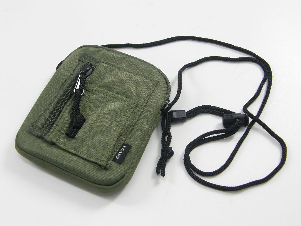  new goods CIAOPANIC TYPY roue [ military ] Mini shoulder bag khaki *333934 compact pouch camp outdoor fes